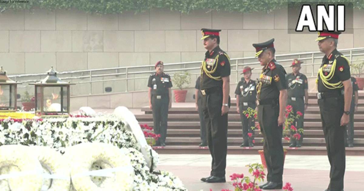 CDS Anil Chauhan lays wreath at National War Memorial on Infantry Day
